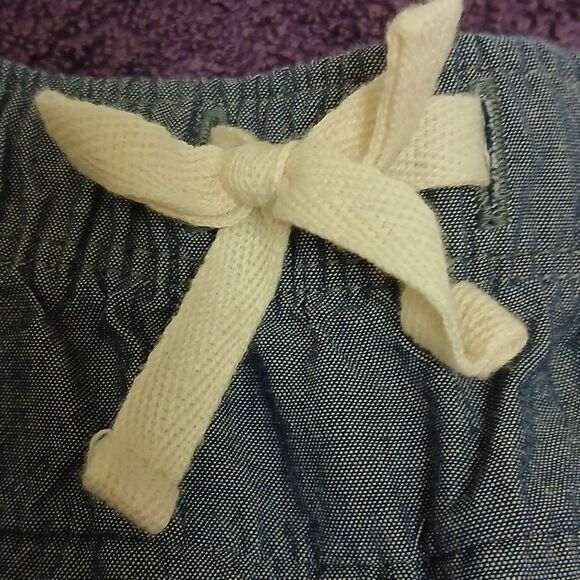 WONDER NATION Girls Bundle of 2 Shorts. Size L 10-12. Cuffed and Pockets - Picture 8 of 14